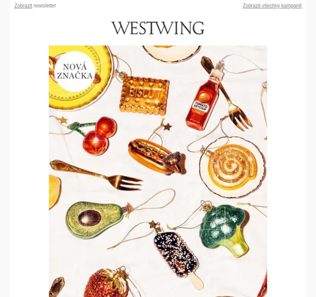 Westwing: Vánoční ozdoby Vondels a podzimní dekorace – červen 2026 | Nuslet.cz
