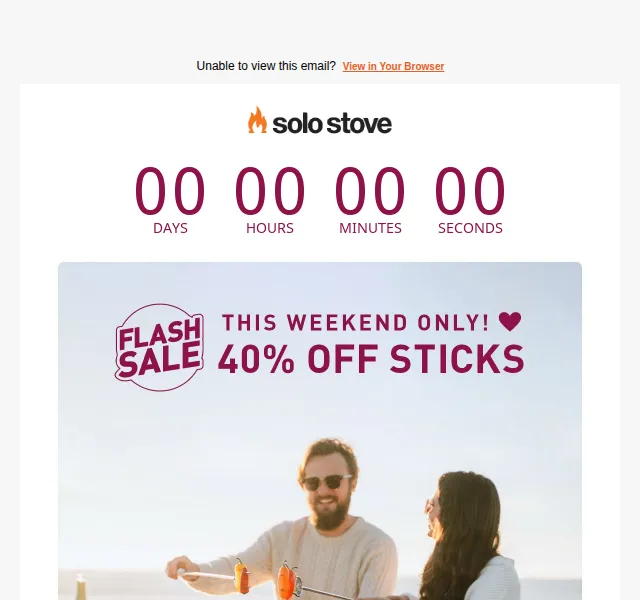 Solo Stove EU: 40% sleva na Sticks – červen 2026 | Nuslet.cz