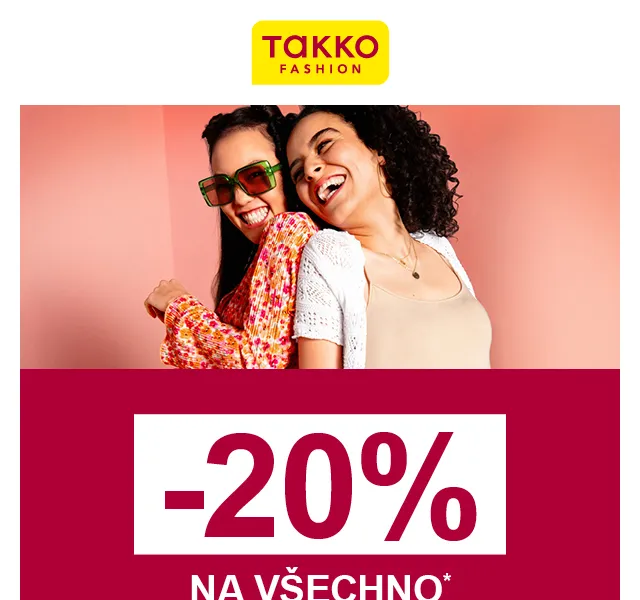 Takko Fashion: 20% sleva v prodejně – červen 2023 | Nuslet.cz