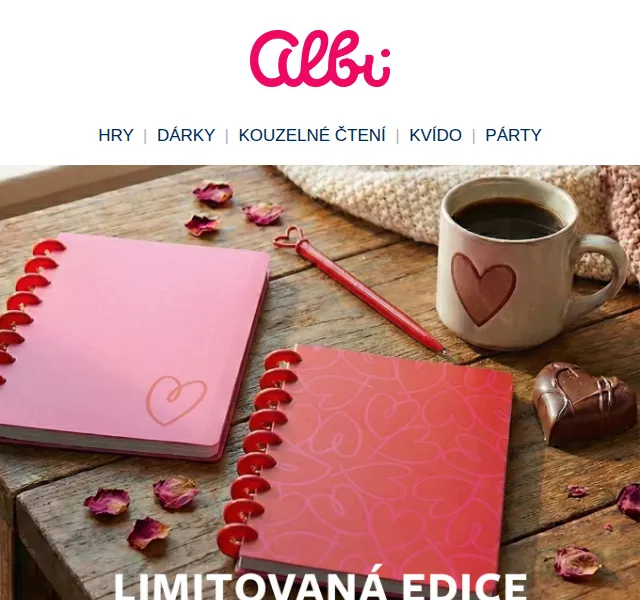 Albi: Dárky na Valentýna – červenec 2026 | Nuslet.cz