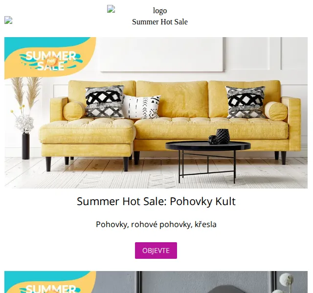 Vivre: Summer Hot Sale pohovky Kult a dekor – červen 2026 | Nuslet.cz
