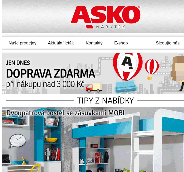 Asko Nábytek: Nová inspirace pro dětský pokoj – červen 2026 | Nuslet.cz