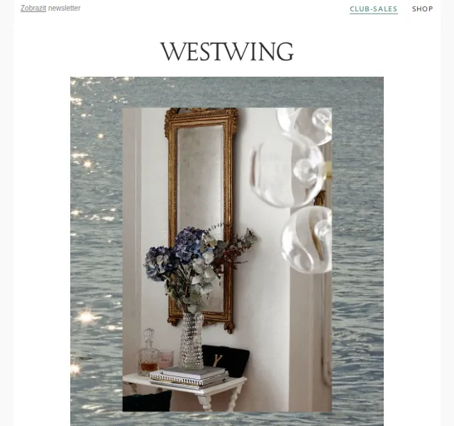 Westwing: Mermaid Noir a slevy na bydlení – červenec 2026 | Nuslet.cz