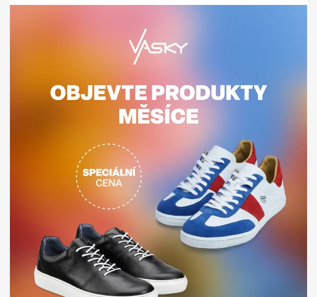 Vasky: Teny Black a Iconic Tricolor – červenec 2026 | Nuslet.cz