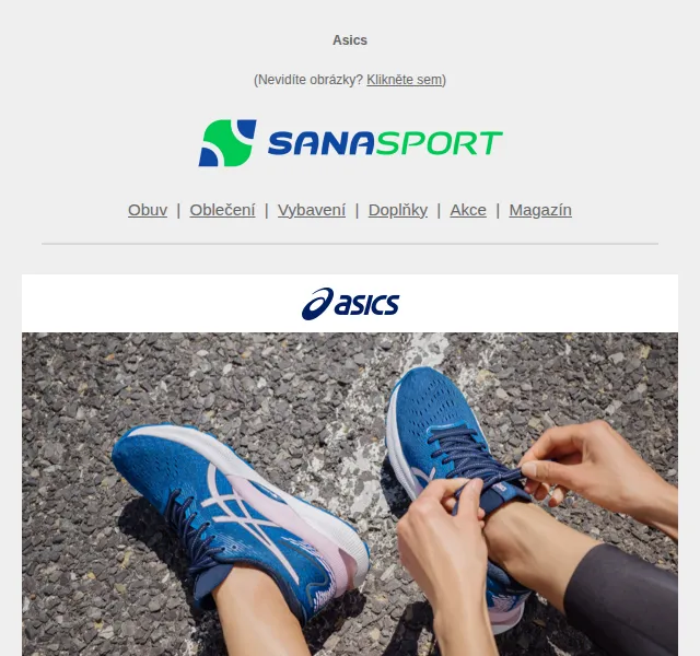 Sanasport: Asics Gel-Nimbus 24 – červen 2026 | Nuslet.cz