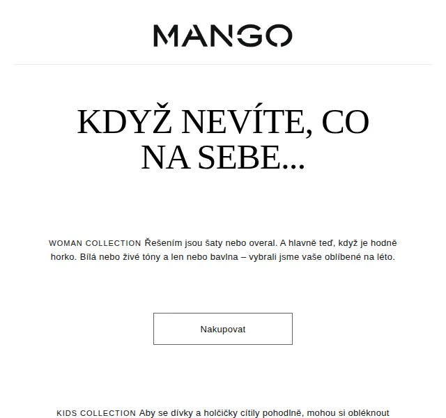 MANGO Home: letní šaty a overaly – červen 2026 | Nuslet.cz