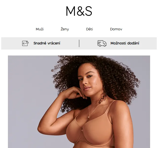 Marks and Spencer: Dámské prádlo a podprsenky – červen 2026 | Nuslet.cz