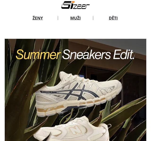 Sizeer: Letní sneakery – červen 2026 | Nuslet.cz