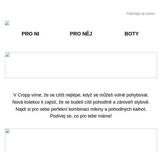 Cropp: Nová kolekce oblečení – červen 2026 | Nuslet.cz