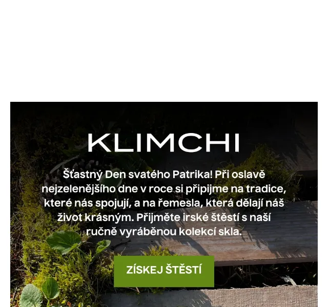 KLIMCHI: originální ručně foukané sklo – červen 2026 | Nuslet.cz