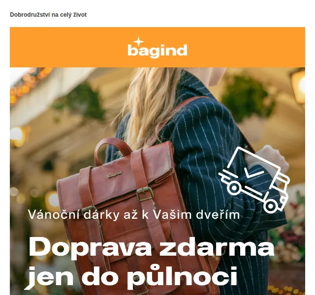 Bagind: doprava zdarma do půlnoci – prosinec 2026 | Nuslet.cz