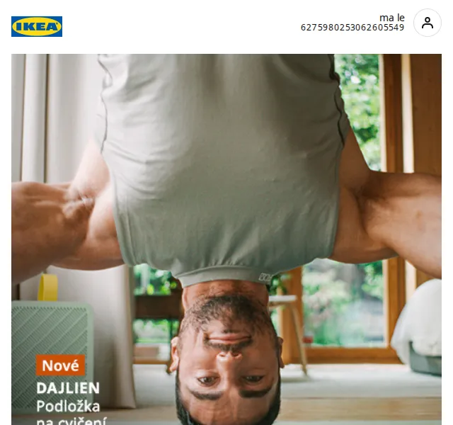 Ikea: Nová kolekce DAJLIEN na domácí cvičení – červenec 2026 | Nuslet.cz