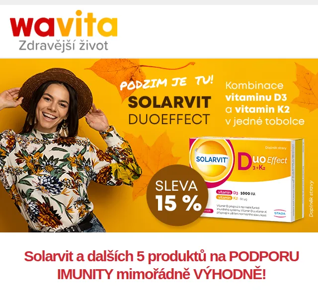 Wavita: Cetebe, Herba-C, Solarvit a Omega-3 za skvělé ceny – červen 2026 | Nuslet.cz