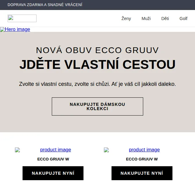 ECCO: Dámské tenisky GRUUV – nová kolekce – červenec 2026 | Nuslet.cz