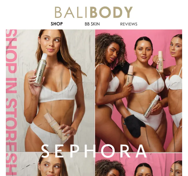 Bali Body: samoopalovací kosmetika v Sephora – červenec 2026 | Nuslet.cz