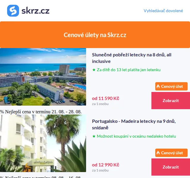 Vánoce na Skrz: 9 dní na Madeiře od 12 990 Kč – červenec 2026 | Nuslet.cz