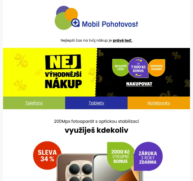Mobil Pohotovost: Xiaomi, Samsung, Google Pixel – Červen 2026 | Nuslet.cz