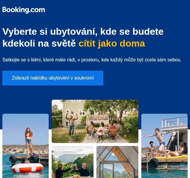 Booking.com: Sleva minimálně 10 % na ubytování – červen 2026 | Nuslet.cz