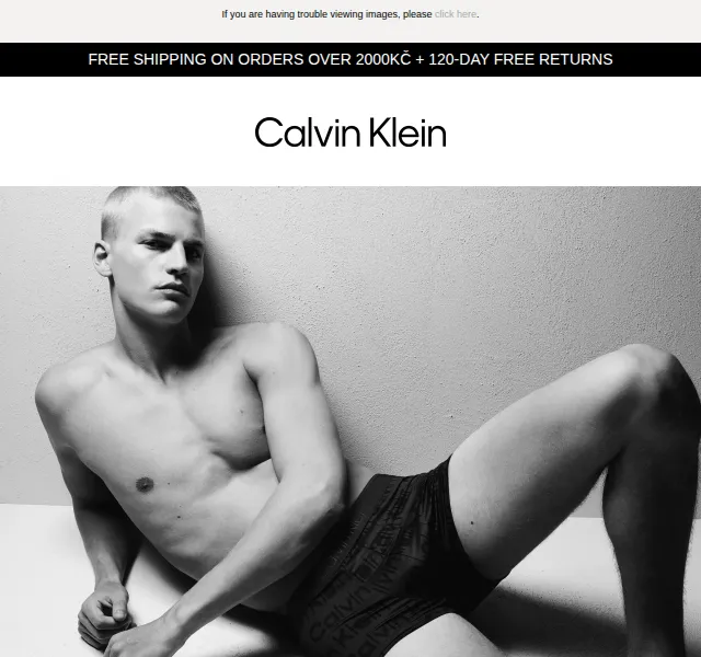 Calvin Klein: 25% sleva na vše – červen 2026 | Nuslet.cz