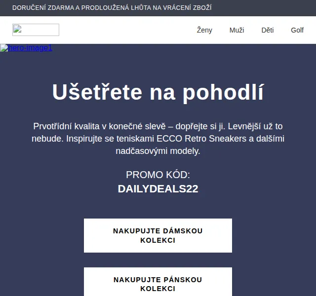ECCO: Retro edice se slevou až 30 % – červen 2026 | Nuslet.cz