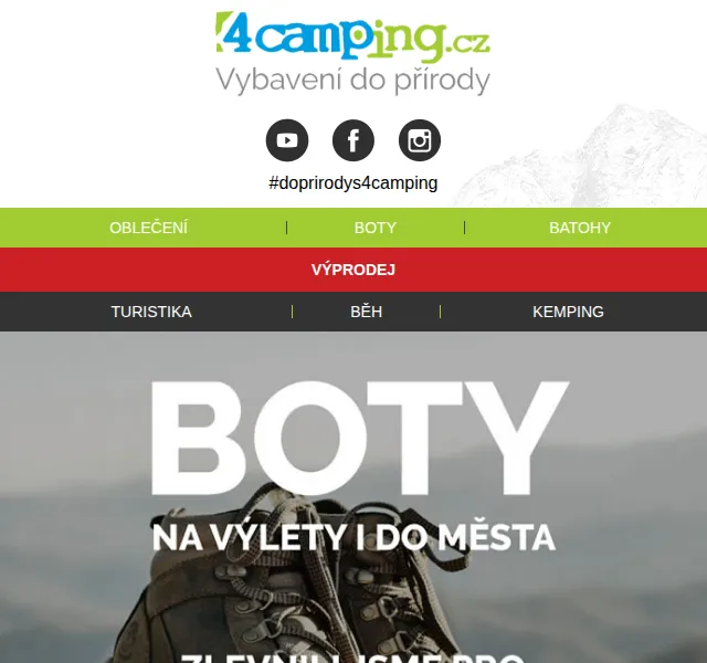 4camping.cz: Boty na výlety i do města – červen 2026 | Nuslet.cz