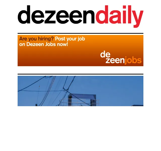 Dezeen Daily: Architektonické novinky a design – červenec 2026 | Nuslet.cz