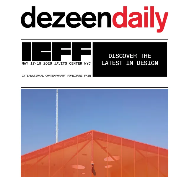 Dezeen Daily: nová architektura a design – červenec 2026 | Nuslet.cz