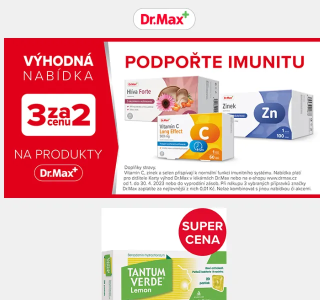 Dr.Max E-shop: SLEVA 50% na multivitamín Centrum a dárek – červen 2023 | Nuslet.cz