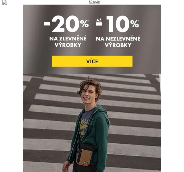 e50style.cz: sleva až 20 % na vybrané produkty – červen 2026 | Nuslet.cz