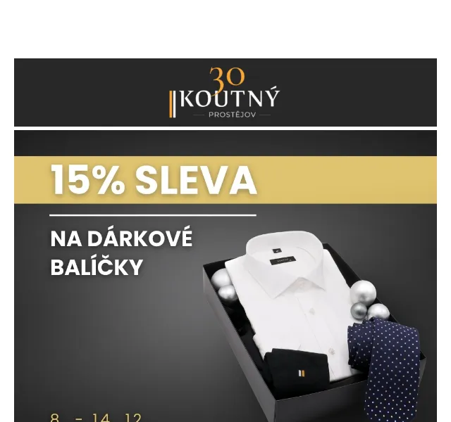 Koutný spol. s r.o.: 15% sleva na dárkové balíčky – červen 2026 | Nuslet.cz