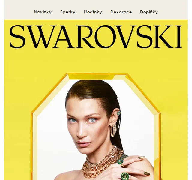 Swarovski: Bellin zlatý look – červen 2026 | Nuslet.cz
