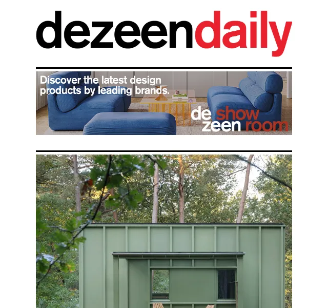 Dezeen Daily: architektura a design – červenec 2026 | Nuslet.cz