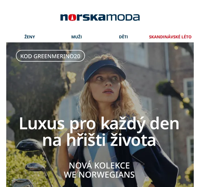 Norskamoda.cz: We Norwegians sleva 20 % – květen 2026