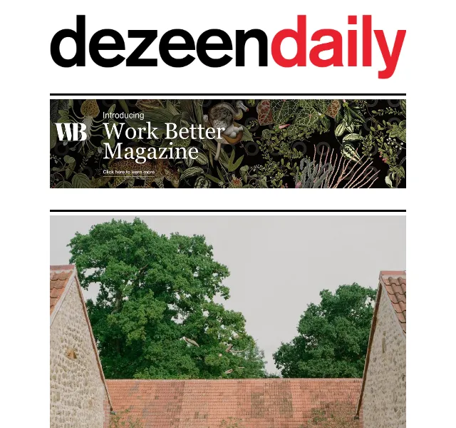 Dezeen Daily: Nová architektura a design – červen 2026 | Nuslet.cz