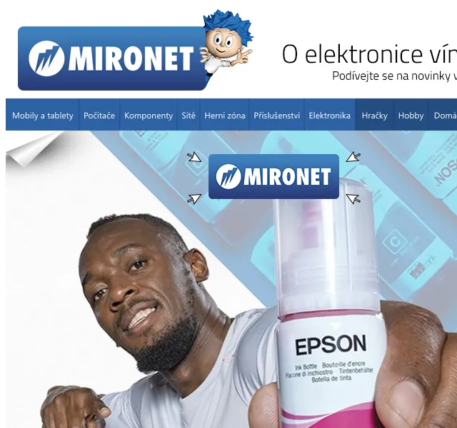 Mironet: EPSON tiskárny se slevou – červen 2026 | Nuslet.cz