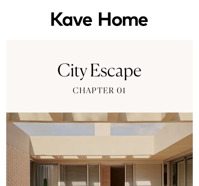 Kave Home Sale: City Escape kolekce – červenec 2026 | Nuslet.cz