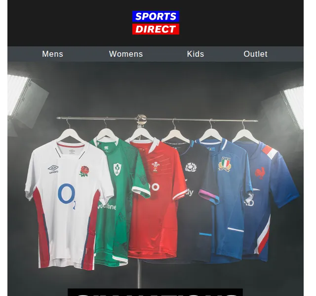 Sportsdirect.com: Dresy Six Nations 2021/2022 od £49.99 – červen 2026 | Nuslet.cz