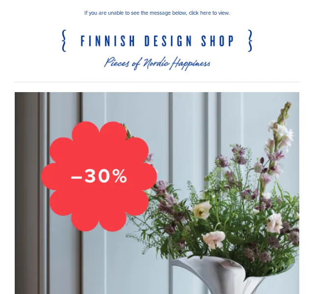Finnish Design Shop: Georg Jensen Botanica Bloom 30% – červen 2026 | Nuslet.cz