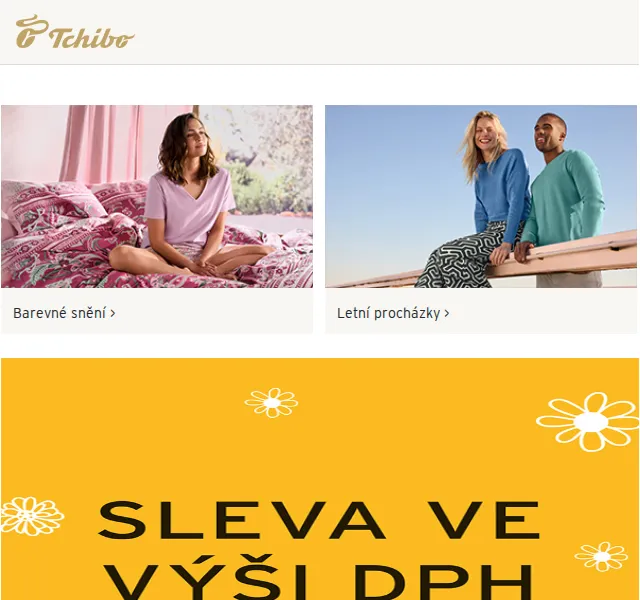 Tchibo: Sleva ve výši DPH 18 % – duben 2026 | Nuslet.cz