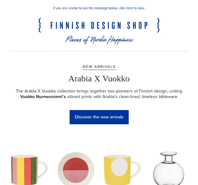 Finnish Design Shop: Arabia X Vuokko – nová kolekce – červen 2026 | Nuslet.cz