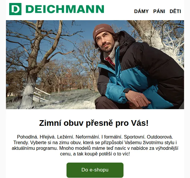 DEICHMANN: Zimní obuv od 799 Kč + extra 15 % – červen 2026 | Nuslet.cz