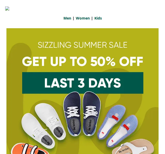 Be Lenka: Barefoot Summer Sale – slevy až 50 % – červenec 2026 | Nuslet.cz