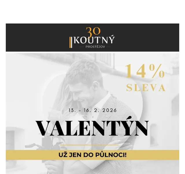 Koutný spol. s r.o.: Valentýnská sleva -14 % – červen 2026 | Nuslet.cz