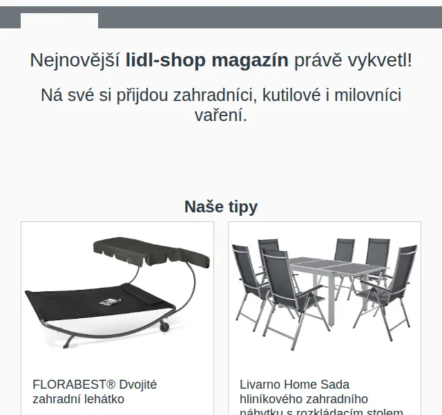 Lidl: Velký magazín se slevami až 50 % – červenec 2026 | Nuslet.cz