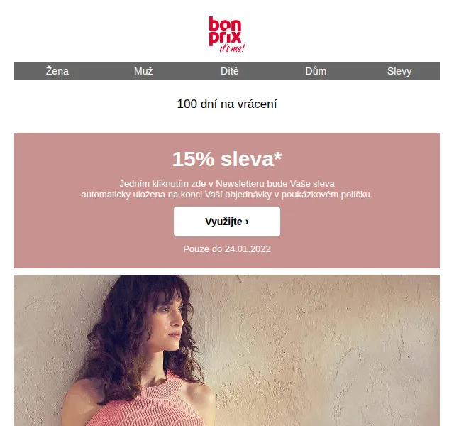 bonprix: 15% sleva na novou jarní módu – červen 2026 | Nuslet.cz