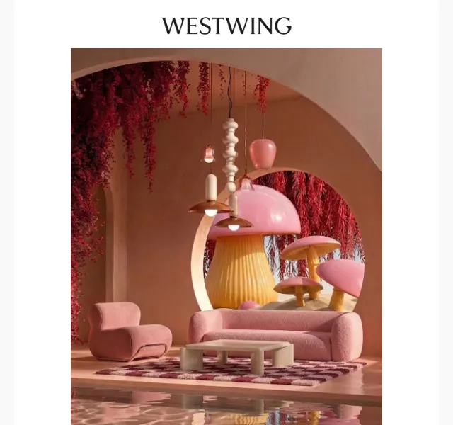 Westwing: Trend bag charms, noo.ma nábytek – duben 2026