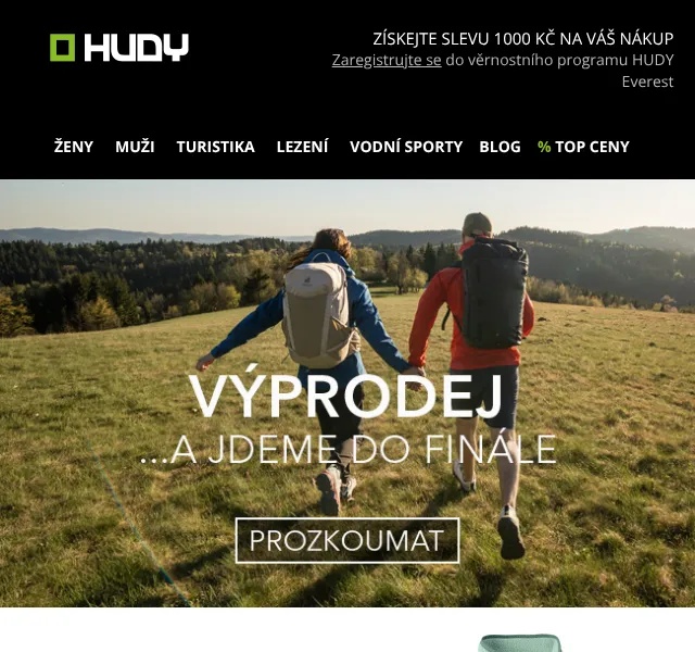 Hudy: výprodej až -3465 Kč – září 2026