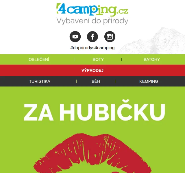 4camping: Love brandy a fashion značky v limitované akci – červen 2026 | Nuslet.cz