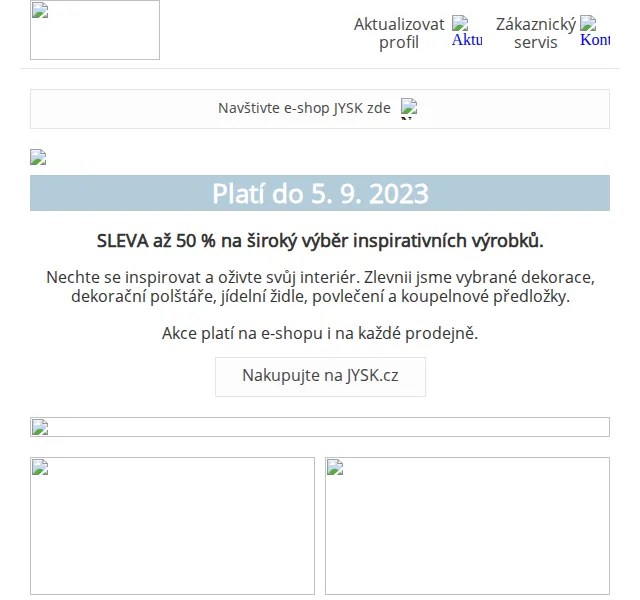 JYSK: SLEVA AŽ 70 % na zahradu – červenec 2026 | Nuslet.cz