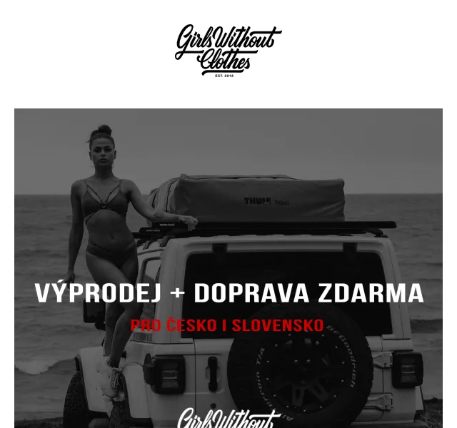 Girls Without Clothes: doprava zdarma – červenec 2026 | Nuslet.cz